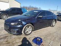 Chevrolet salvage cars for sale: 2017 Chevrolet Malibu LS