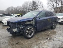 Salvage cars for sale at North Billerica, MA auction: 2022 Infiniti QX60 Luxe