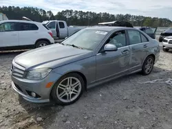 Salvage cars for sale at Florence, MS auction: 2009 Mercedes-Benz C 350