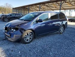 Salvage cars for sale at Cartersville, GA auction: 2017 Honda Odyssey SE