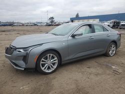 Salvage cars for sale at Woodhaven, MI auction: 2023 Cadillac CT4 Luxury