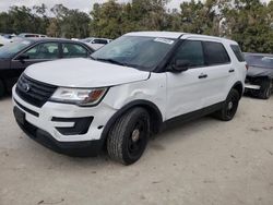 Ford Explorer salvage cars for sale: 2019 Ford Explorer Police Interceptor