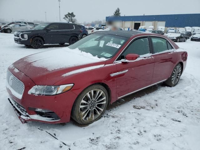 2017 Lincoln Continental Reserve