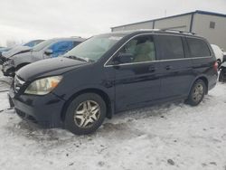 Salvage cars for sale at Wayland, MI auction: 2007 Honda Odyssey EXL