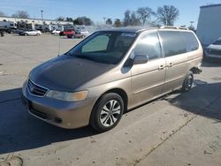 Salvage cars for sale at Sacramento, CA auction: 2003 Honda Odyssey EXL