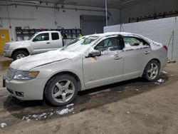 Salvage cars for sale at Candia, NH auction: 2008 Lincoln MKZ