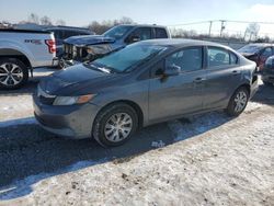 Salvage cars for sale at Hillsborough, NJ auction: 2012 Honda Civic LX