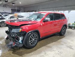 Salvage cars for sale at Candia, NH auction: 2018 Jeep Grand Cherokee Trailhawk