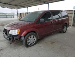 Salvage cars for sale from Copart Anthony, TX: 2019 Dodge Grand Caravan SE