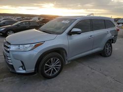 Toyota Highlander se salvage cars for sale: 2019 Toyota Highlander SE