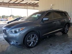 Salvage cars for sale at Homestead, FL auction: 2015 Infiniti QX60