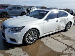 Salvage cars for sale at Grand Prairie, TX auction: 2014 Lexus LS 460L