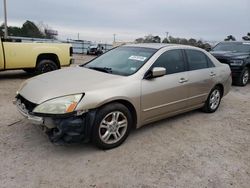 Salvage cars for sale at Newton, AL auction: 2006 Honda Accord EX