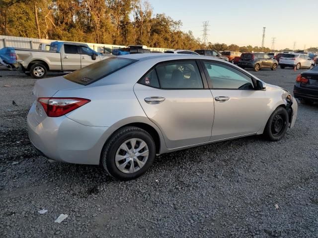 2016 Toyota Corolla L