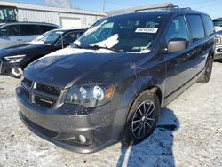 Salvage cars for sale at Pekin, IL auction: 2018 Dodge Grand Caravan GT