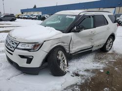 Ford Explorer Vehiculos salvage en venta: 2019 Ford Explorer XLT