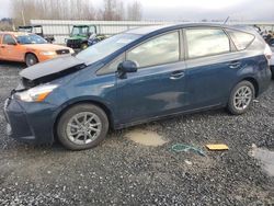 Toyota salvage cars for sale: 2017 Toyota Prius V