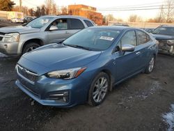 Subaru Impreza Limited salvage cars for sale: 2018 Subaru Impreza Limited