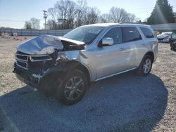 Salvage cars for sale at Gastonia, NC auction: 2011 Dodge Durango Crew