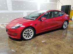 Salvage cars for sale from Copart Baltimore, MD: 2022 Tesla Model 3