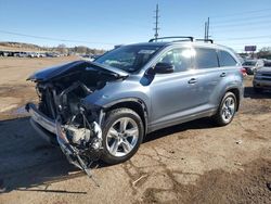 Toyota salvage cars for sale: 2017 Toyota Highlander Limited