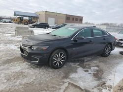 Salvage cars for sale at Kansas City, KS auction: 2017 Chevrolet Malibu LT