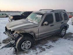 Salvage cars for sale at Kansas City, KS auction: 2005 Jeep Liberty Sport