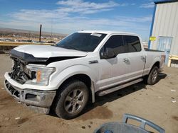 Salvage cars for sale at Albuquerque, NM auction: 2018 Ford F150 Supercrew