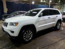 Salvage cars for sale at Woodhaven, MI auction: 2014 Jeep Grand Cherokee Limited