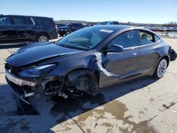 Salvage cars for sale at Grand Prairie, TX auction: 2021 Tesla Model 3