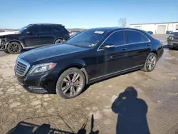 Mercedes-Benz salvage cars for sale: 2015 Mercedes-Benz S 550 4matic