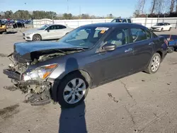 Salvage cars for sale from Copart Dunn, NC: 2008 Honda Accord EXL