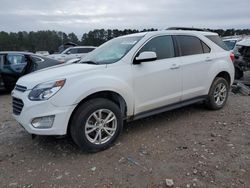 Chevrolet Equinox lt salvage cars for sale: 2017 Chevrolet Equinox LT