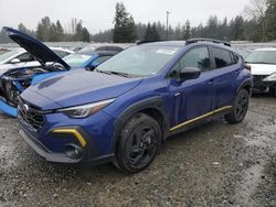 Salvage cars for sale from Copart Graham, WA: 2024 Subaru Crosstrek Sport