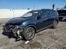 Salvage cars for sale at Van Nuys, CA auction: 2017 Toyota Rav4 HV Limited