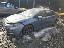 Salvage cars for sale at Waldorf, MD auction: 2020 Toyota Corolla SE