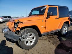 Jeep salvage cars for sale: 2013 Jeep Wrangler Sahara