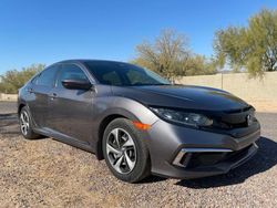 Buy Salvage Cars For Sale now at auction: 2020 Honda Civic LX