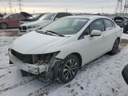 Vehiculos salvage en venta de Copart Elgin, IL: 2015 Honda Civic EX