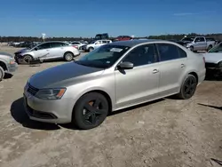 Salvage cars for sale at Houston, TX auction: 2013 Volkswagen Jetta TDI