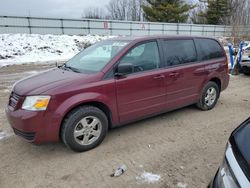 Salvage cars for sale at Davison, MI auction: 2009 Dodge Grand Caravan SE