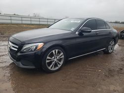 Salvage cars for sale at Houston, TX auction: 2017 Mercedes-Benz C300