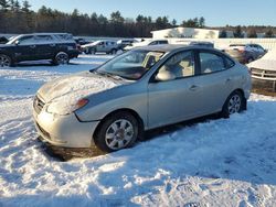 Salvage cars for sale at Windham, ME auction: 2007 Hyundai Elantra GLS