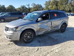 Salvage cars for sale at Ocala, FL auction: 2017 Dodge Journey SE