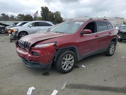 Jeep salvage cars for sale: 2017 Jeep Cherokee Latitude