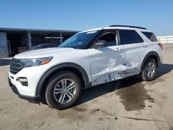 Salvage cars for sale from Copart Fresno, CA: 2021 Ford Explorer XLT