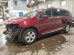 Chrysler salvage cars for sale: 2017 Chrysler Pacifica Touring L Plus