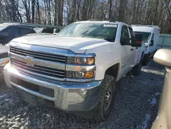 Salvage cars for sale from Copart Windsor, NJ: 2017 Chevrolet Silverado K2500 Heavy Duty