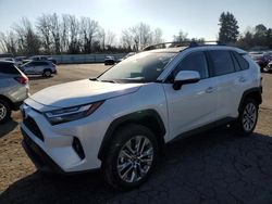 Salvage cars for sale at Portland, OR auction: 2024 Toyota Rav4 XLE Premium