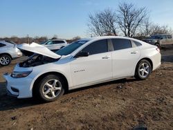 Salvage cars for sale at Baltimore, MD auction: 2018 Chevrolet Malibu LS